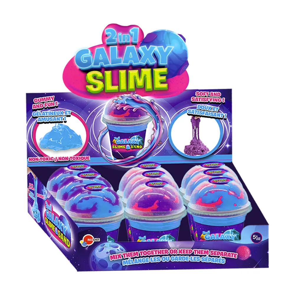 Groupe Ricochet Inc. Slime Galaxy 2 In 1 Hot