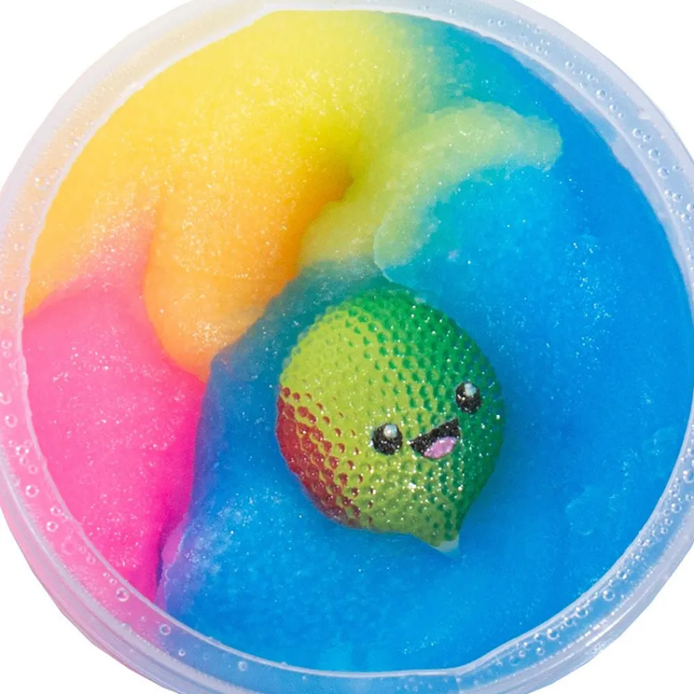 HORIZON GROUP USA Slimygloop Jar Rainbow Snow Cone Icy Slime Hot