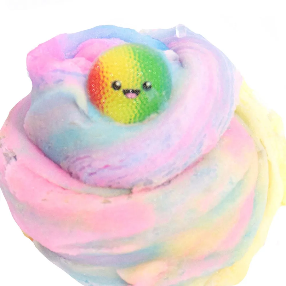 HORIZON GROUP USA Slimygloop Jar Rainbow Snow Cone Icy Slime Hot
