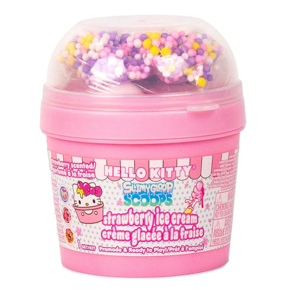 HORIZON GROUP USA Slimygloop Scoops Hello Kitty Strawberry Ice Cream Best