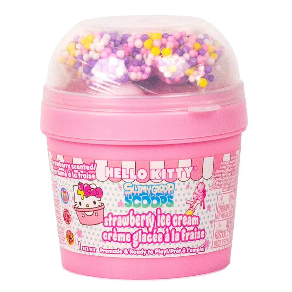 HORIZON GROUP USA Slimygloop Scoops Hello Kitty Strawberry Ice Cream Best