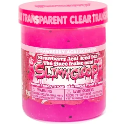 Slimygloop Slimygoop Strawberry Acai Iced Tea Clear Slime Online