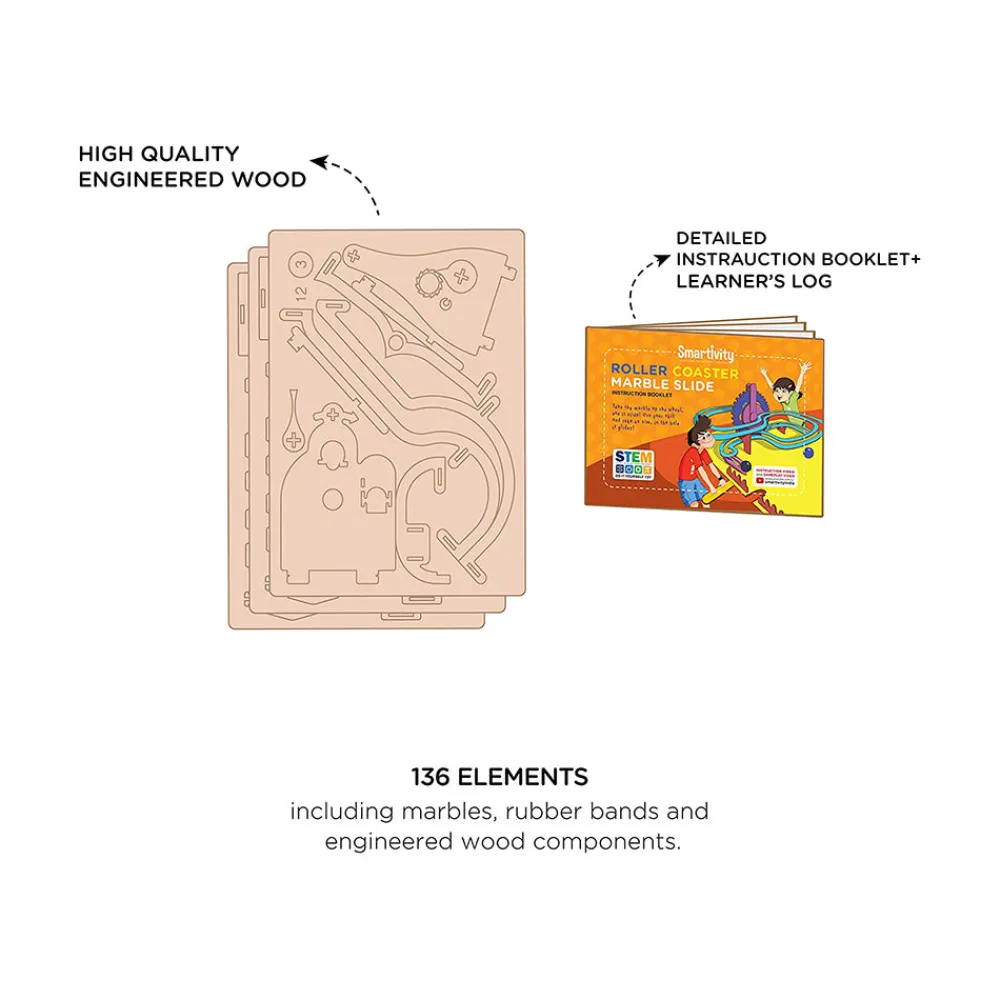 Smartivity Marble Slide 3D Wooden Model Online
