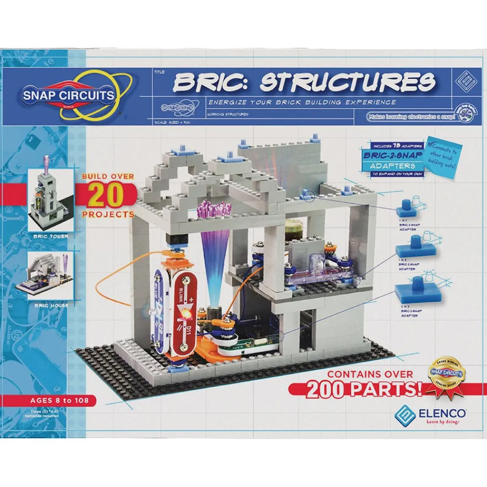 Elenco Electronics Inc. Snap Circuits BRIC: Structures New