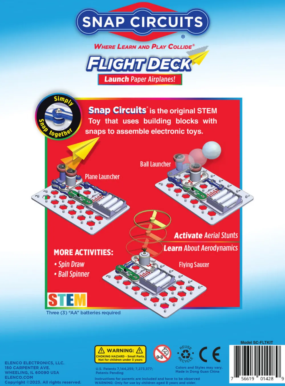 Elenco Electronics Inc. Snap Circuits Flight Deck Discount