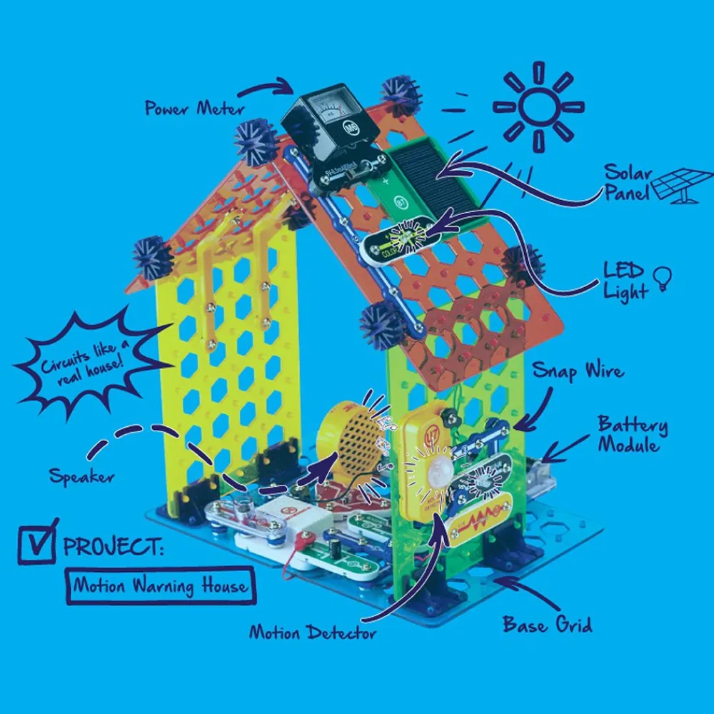 Elenco Electronics Inc. Snap Circuits My Home Clearance