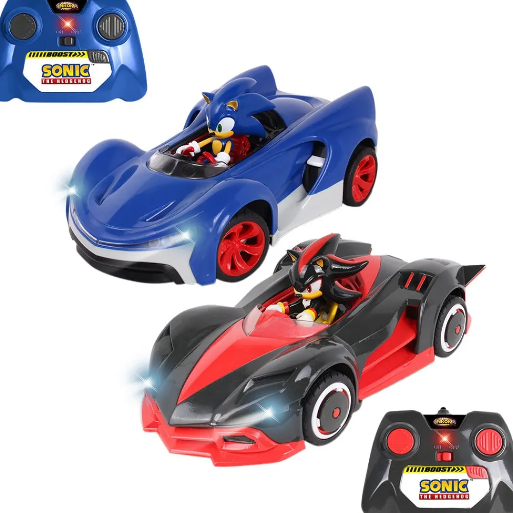Straight Forward Sales Sonic & Shadow R/C Turbo Boost Twin Pack New