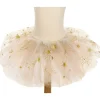 Great Pretenders Sparkle Star Tutu, White/Gold, Size 4-6 New