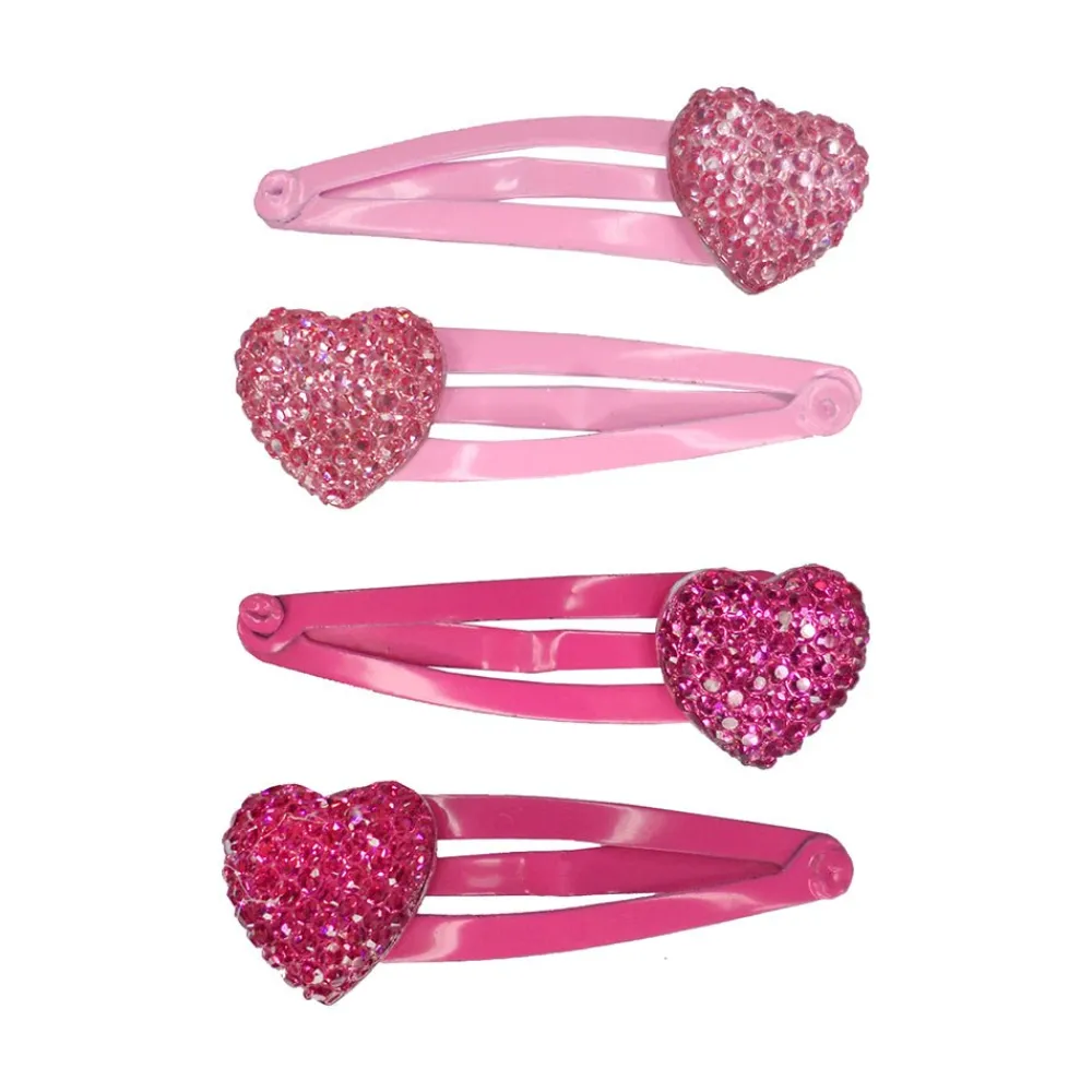 Creative Education Of Can. Sparkly My Heart 88032 Hairclips 4pc Set Fashion