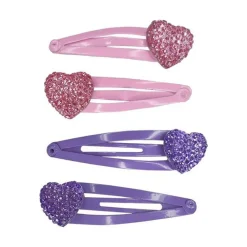 Creative Education Of Can. Sparkly My Heart 88032 Hairclips 4pc Set Fashion