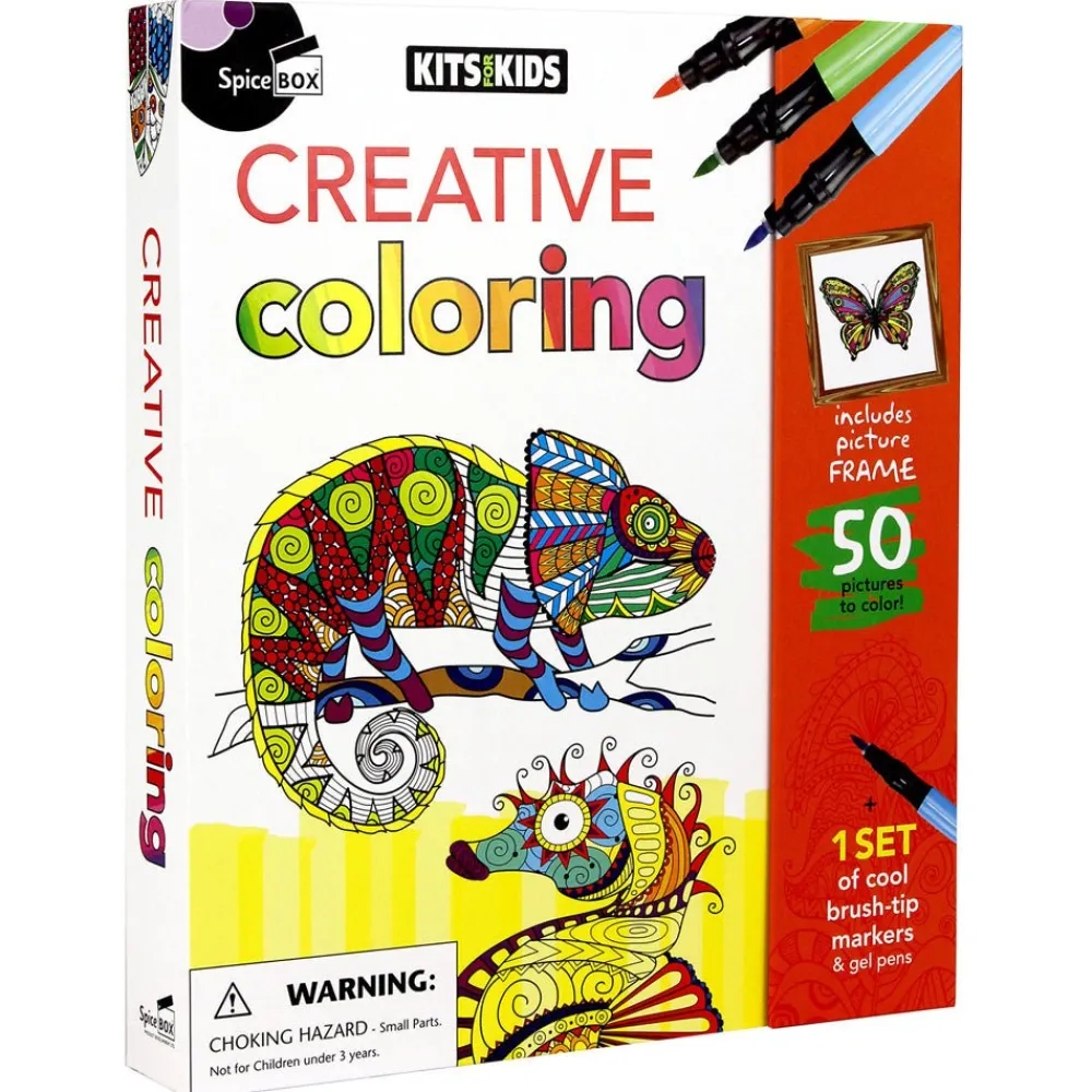 SpiceBox Spice Box Kits for Kids Creative Coloring Hot