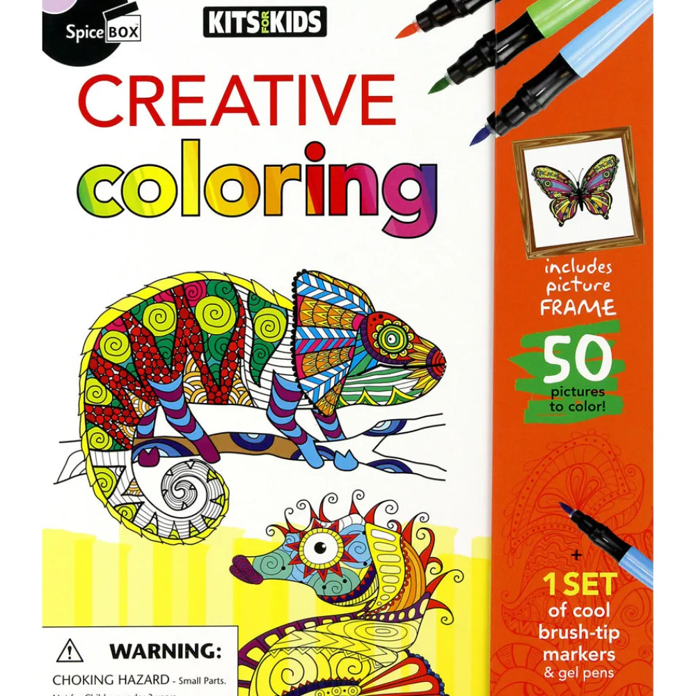SpiceBox Spice Box Kits for Kids Creative Coloring Hot