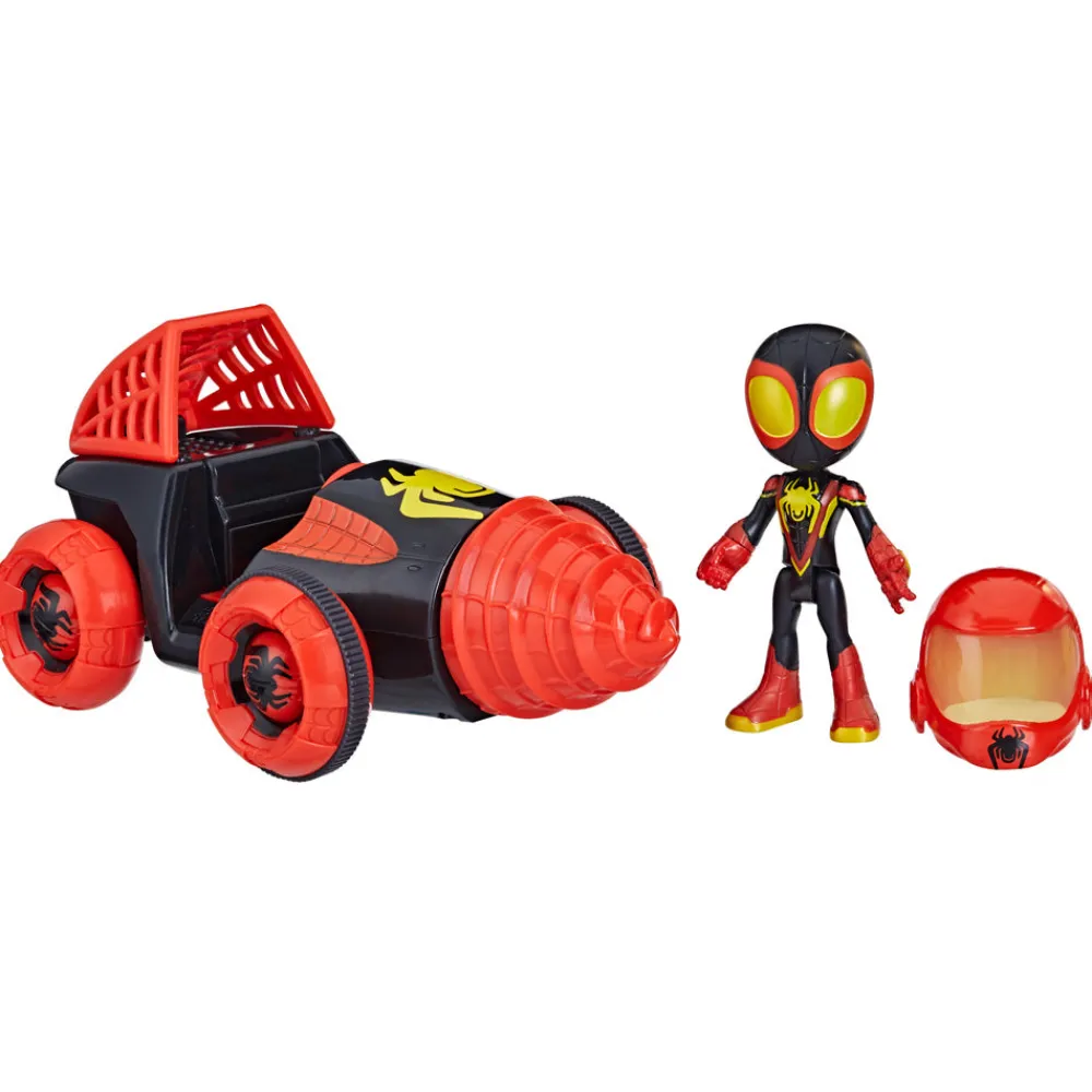 Mastermind Toys Spidey & Friends WebSpinners Miles w Drill Spinner Discount