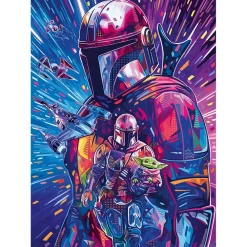Ravensburger Star Wars The Mandalorian 500p Large Format Puzzle Hot