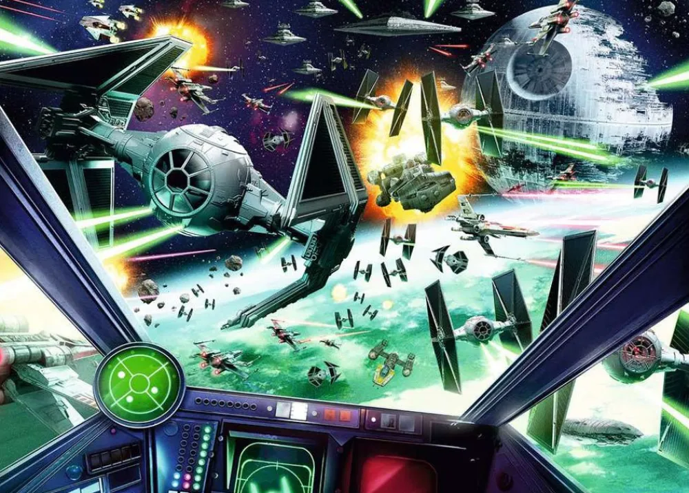 Ravensburger Star Wars: X-Wing Cockpit 1000pc Puzzle Fashion