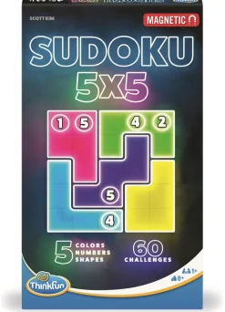 Thinkfun Sudoku 5x5 Mag Travel Puzzle New