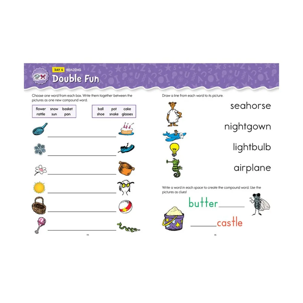 Mastermind Toys Summer with Seuss Workbook: Grades 2-3 Clearance