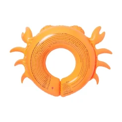 Sunnylife Kiddy Pool Ring Sonny the Sea Creature Neon Orange Best