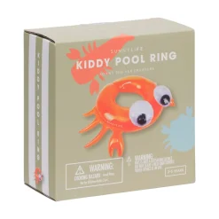 Sunnylife Kiddy Pool Ring Sonny the Sea Creature Neon Orange Best