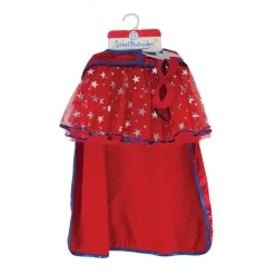 Creative Education Of Can. Superhero Tutu Cape & Mask Blue/Red 67675 Set Outlet