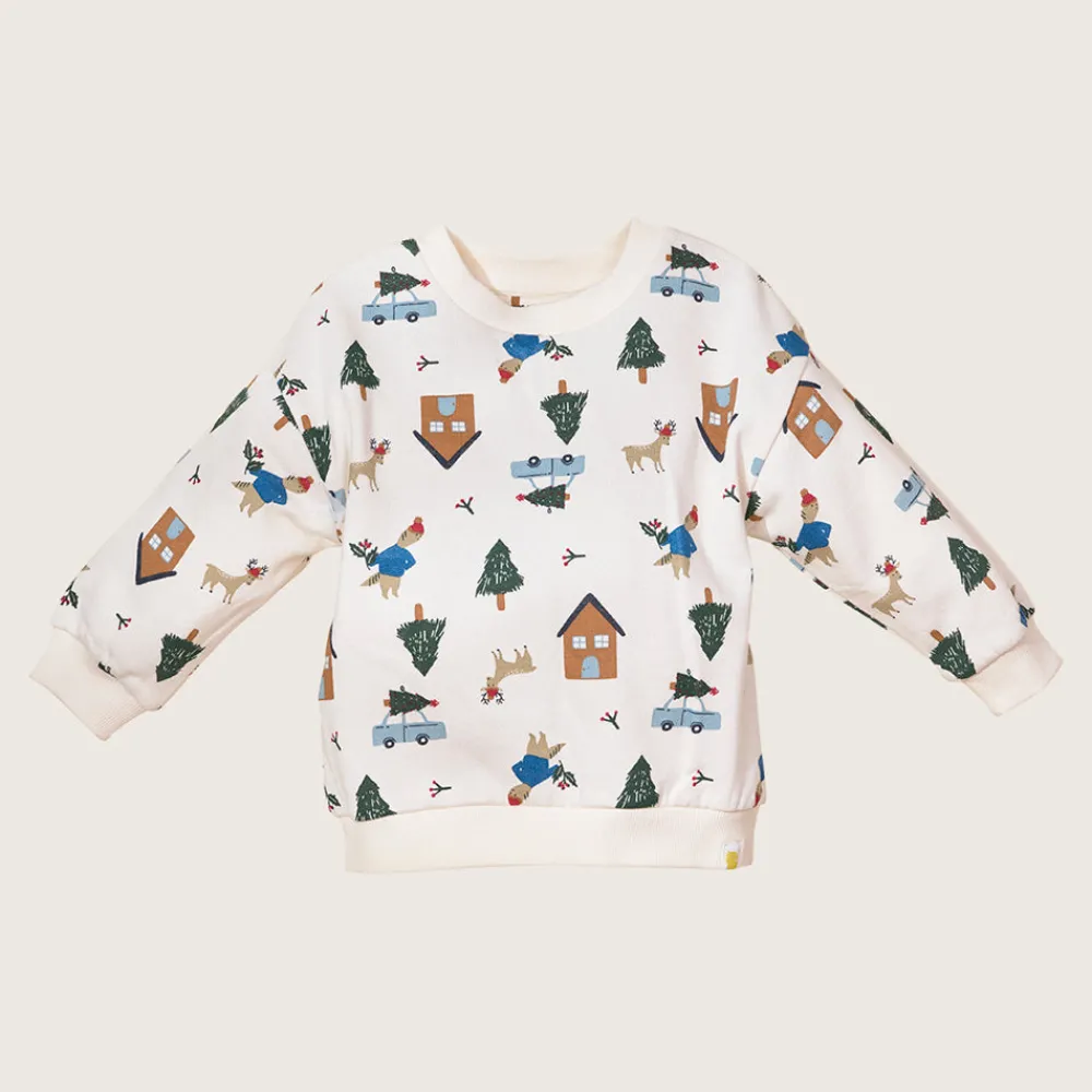 rise little earthling Sweatshirt 9-12m Cream New