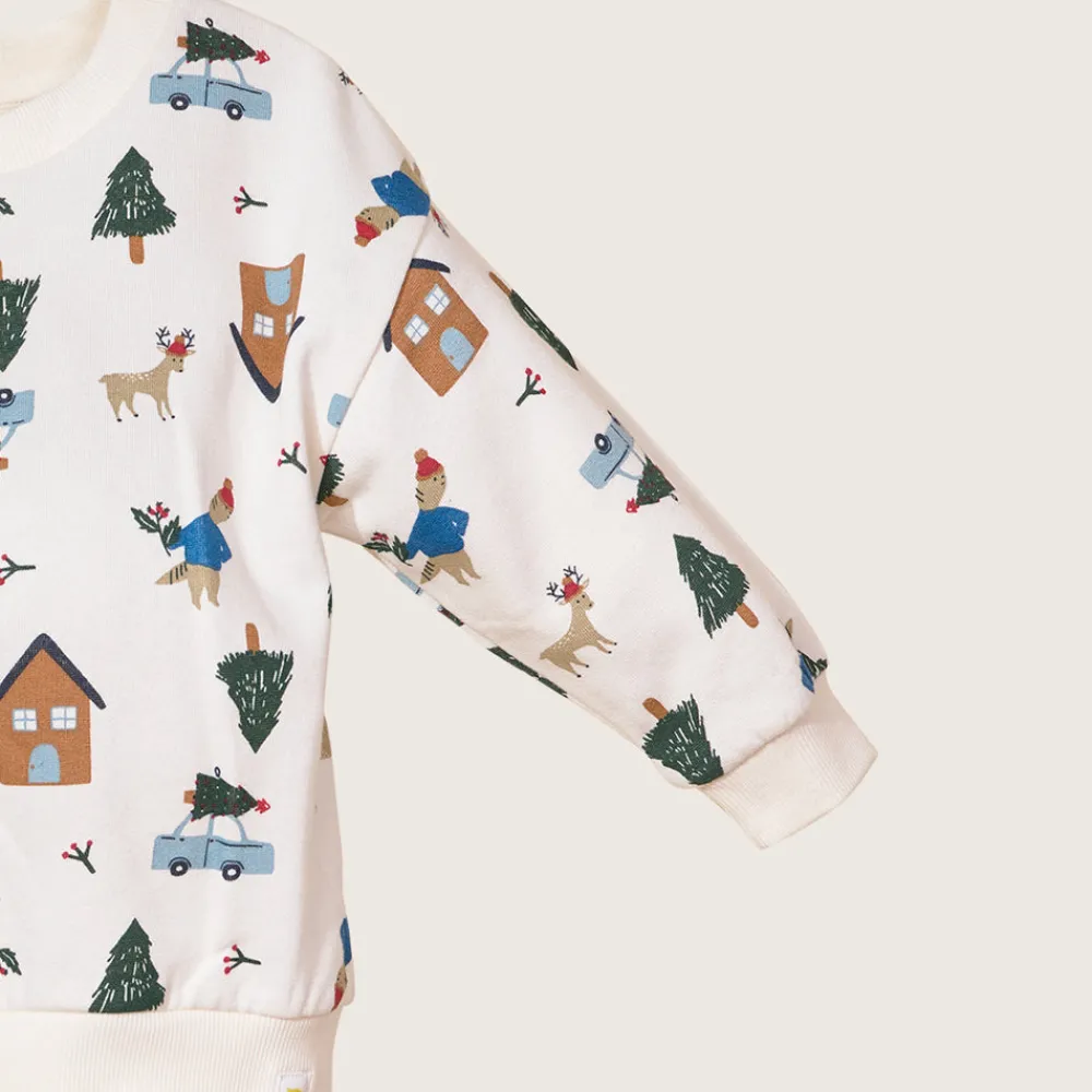 rise little earthling Sweatshirt 9-12m Cream New