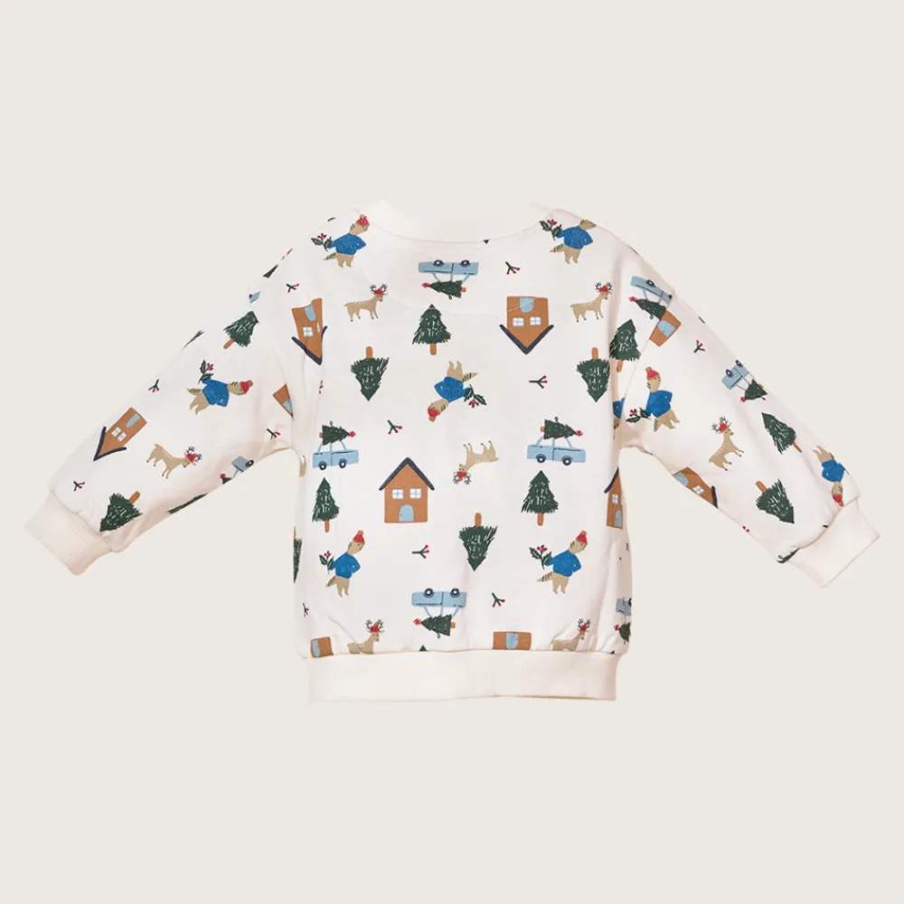 rise little earthling Sweatshirt 9-12m Cream New