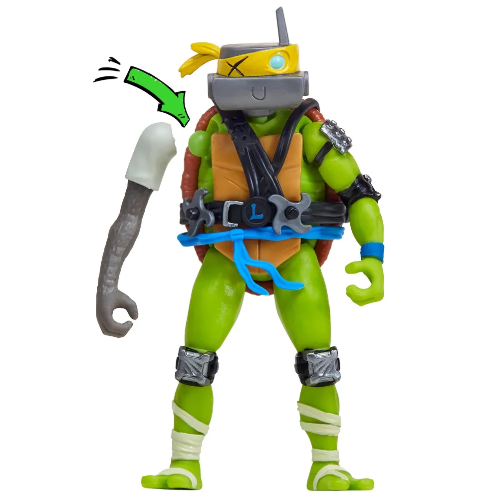Imports Dragon Inc. Teenage Mutant Ninja Turtles TV Mix N Match - Leonardo Best