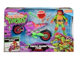 Imports Dragon Inc. Teenage Mutant Ninja Turtles Purple Dragon Cycle Vehicle with Raph Figure Discount
