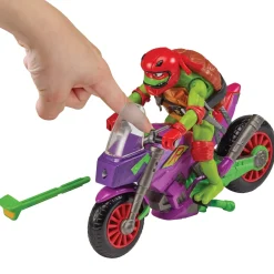 Imports Dragon Inc. Teenage Mutant Ninja Turtles Purple Dragon Cycle Vehicle with Raph Figure Discount
