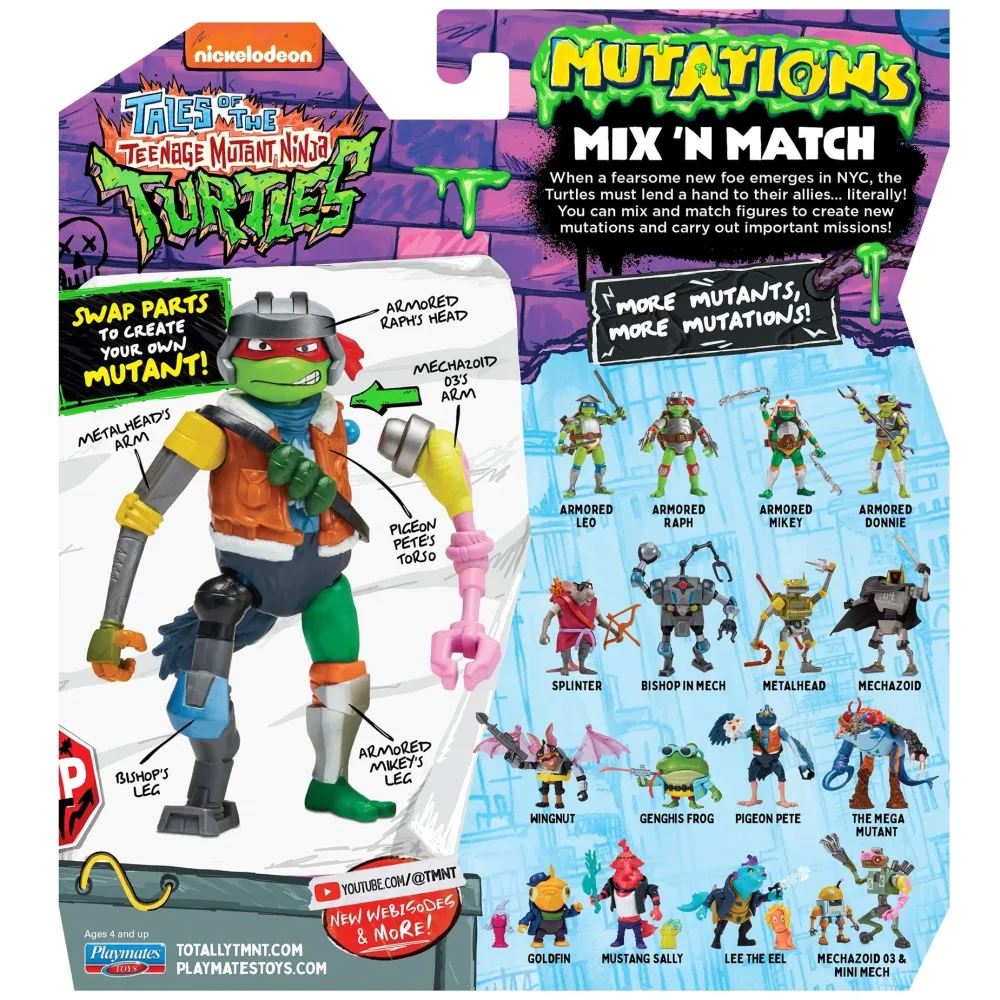 Imports Dragon Inc. Teenage Mutant Ninja Turtles Mix & Match Armored Raph Figure (Eng) Clearance
