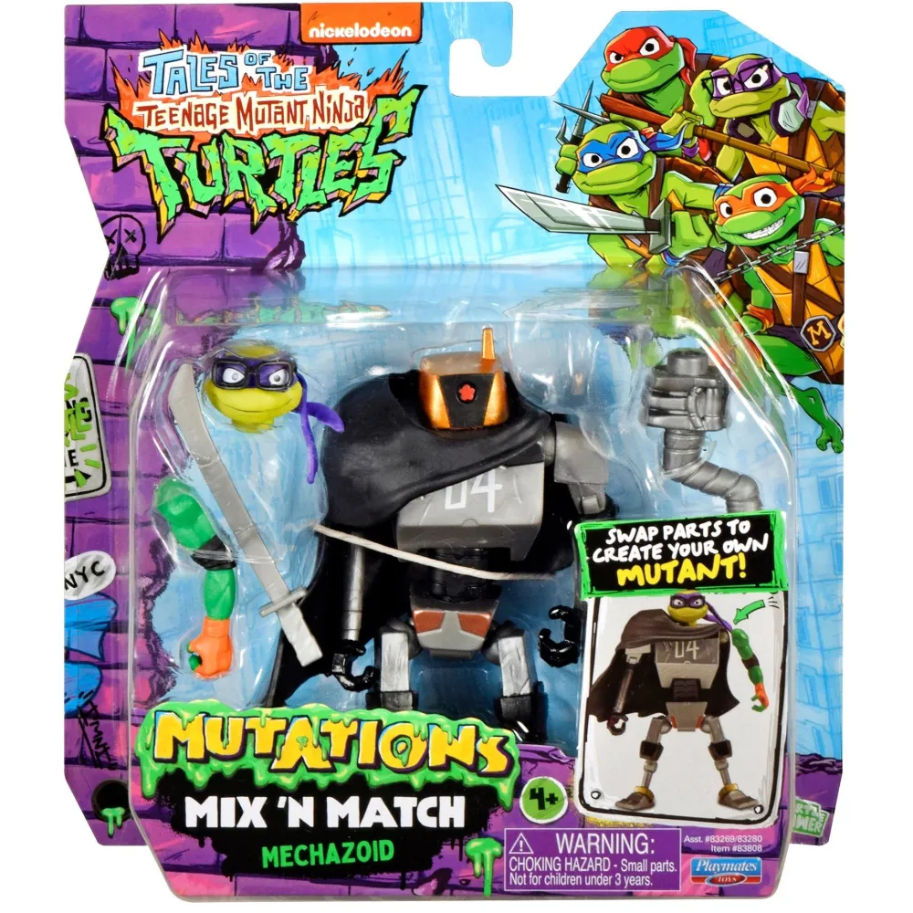 Imports Dragon Inc. Teenage Mutant Ninja Turtle TV Mix N Match Mechazoid Best