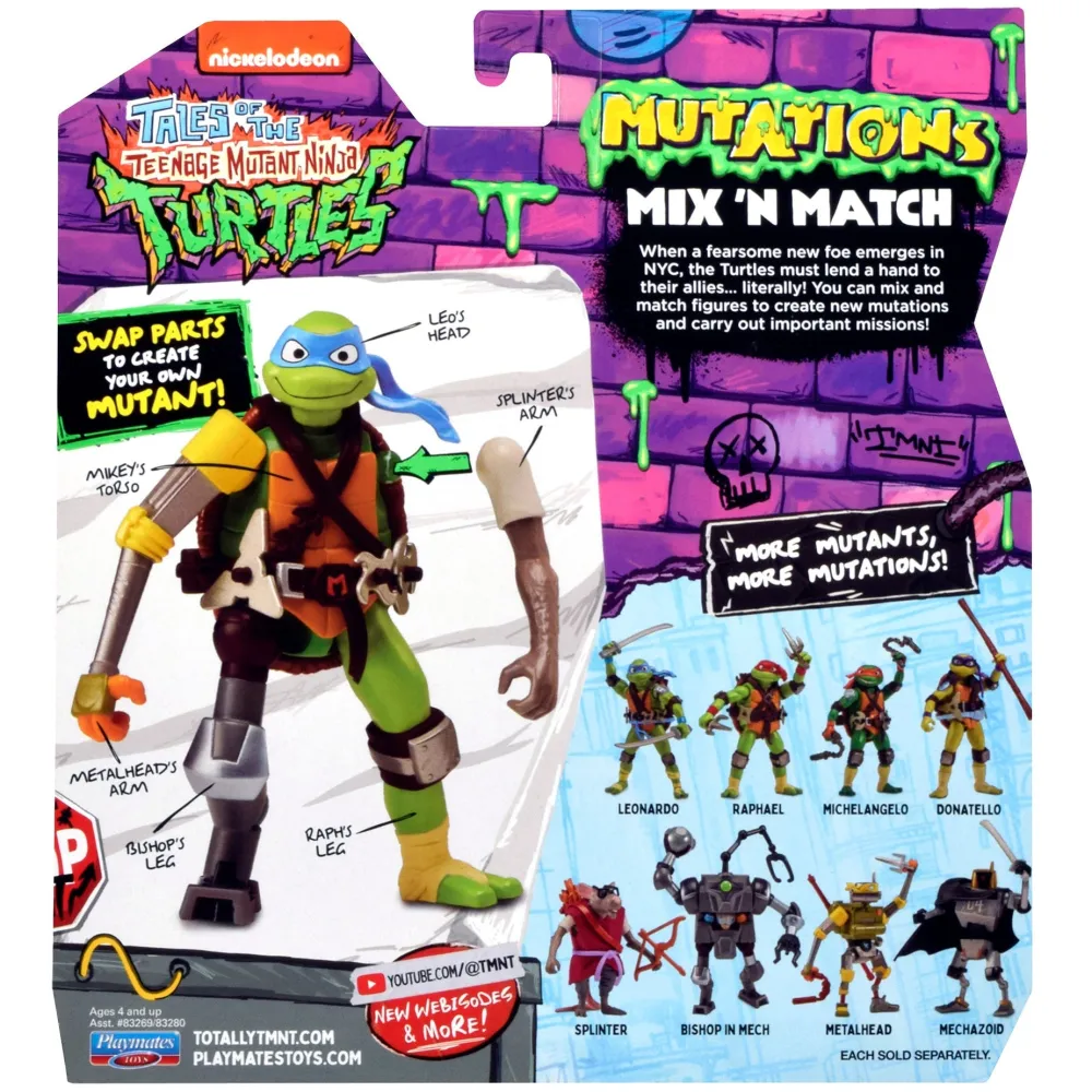 Imports Dragon Inc. Teenage Mutant Ninja Turtle TV Mix N Match Mechazoid Best