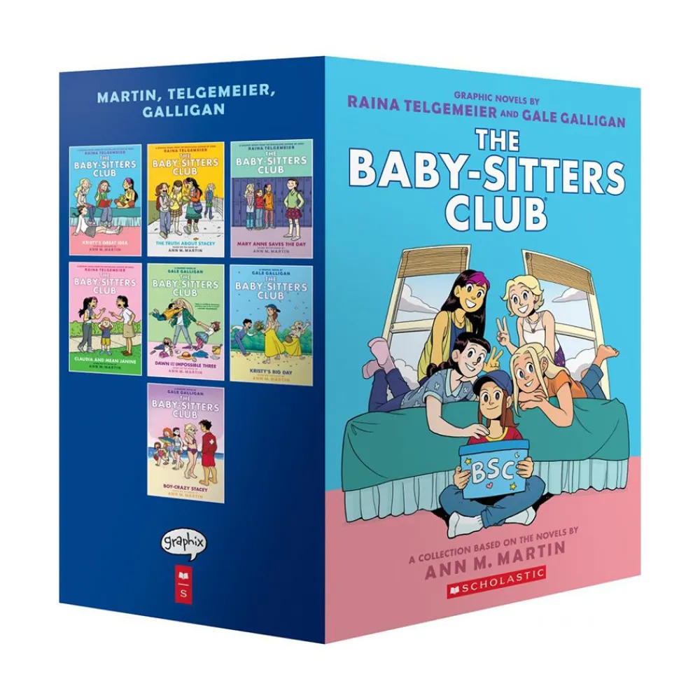 Mastermind Toys The Baby-Sitters Club Graphix #1-7 Box Set Book Fashion