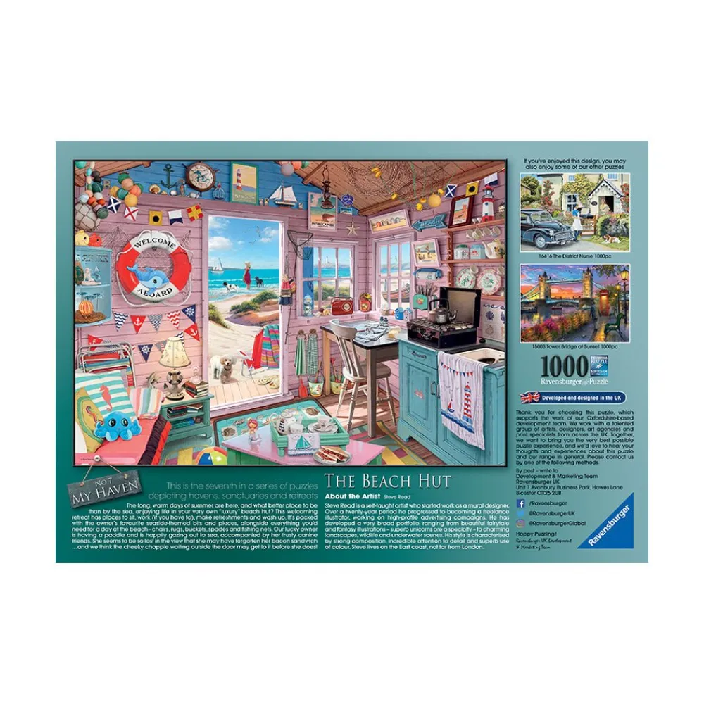 Ravensburger USA, Inc. The Beach Hut 1000pc Puzzle Discount