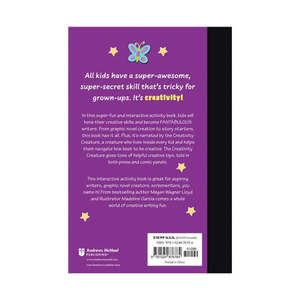 Simon & Schuster Canada The Creative Writing Playbook For Kids ONLY! Fashion