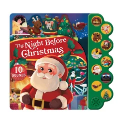 Simon & Schuster Canada The Night Before Christmas 10-Button Sound Book Outlet
