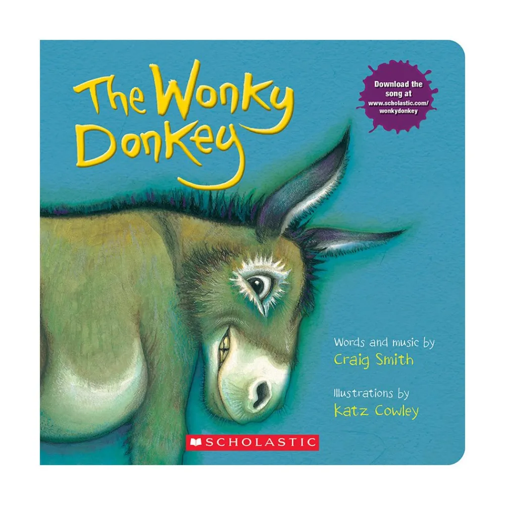 Scholastic Canada Ltd. The Wonky Donkey: A Board Book Hot
