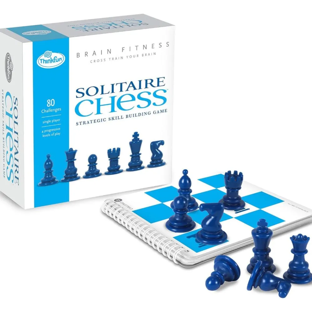 Imports Dragon Inc. Thinkfun Solitaire Chess - Brain Fitness Online