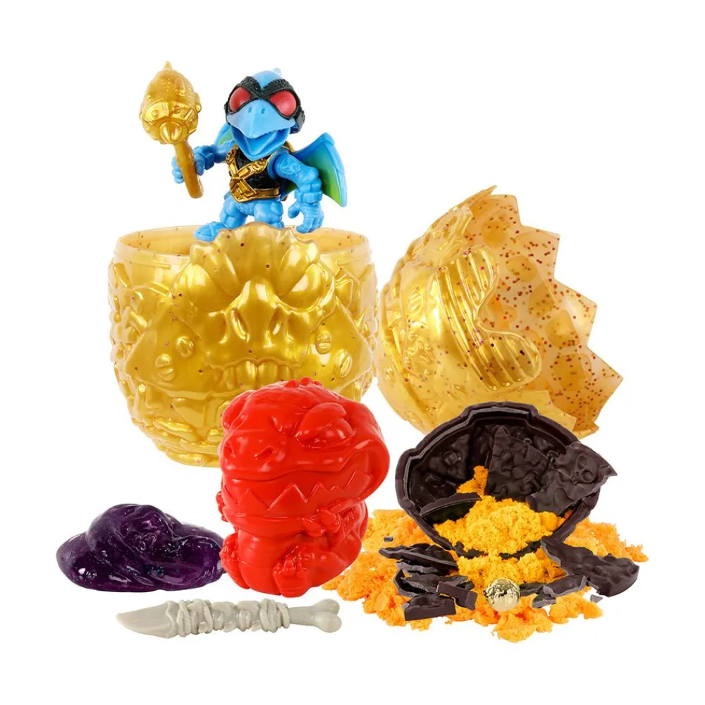 Treasure X Dino Gold S4 Armored Egg Pk Hot
