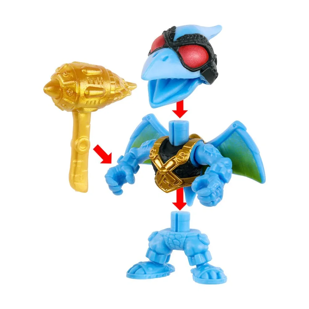 Treasure X Dino Gold S4 Armored Egg Pk Hot
