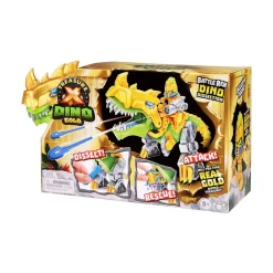 Treasure X Dino Gold S5 Battle Rex Dino Dissection New
