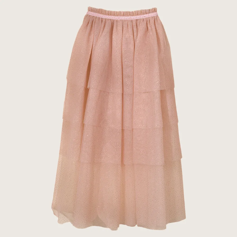 rise little earthling Tulle Cape Pink OS Clearance