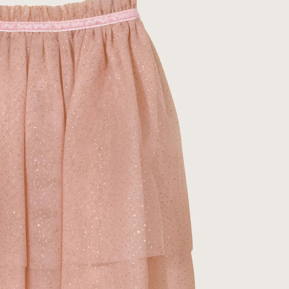 rise little earthling Tulle Cape Pink OS Clearance