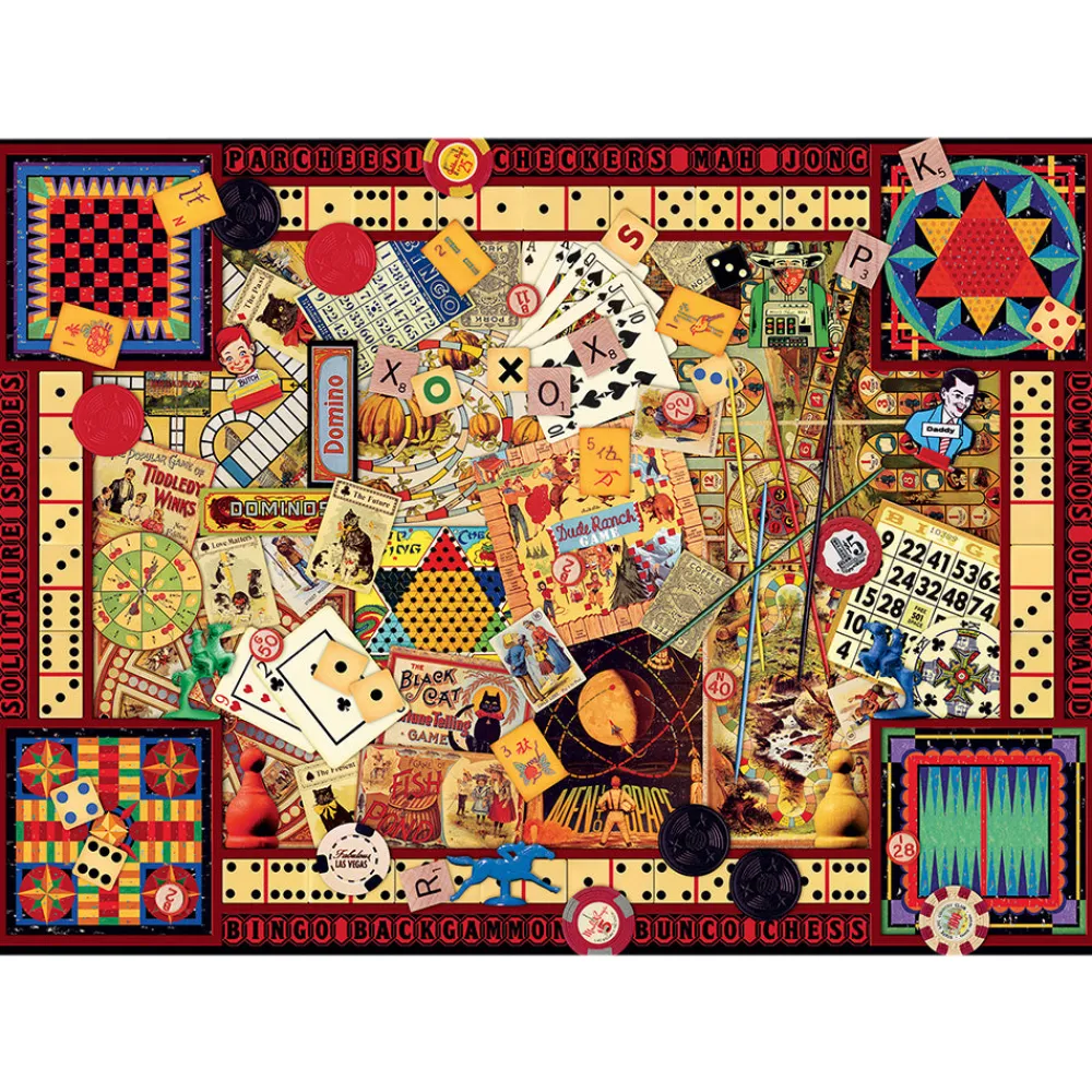Ravensburger Vintage Games 1000 Pc Puzzle Outlet