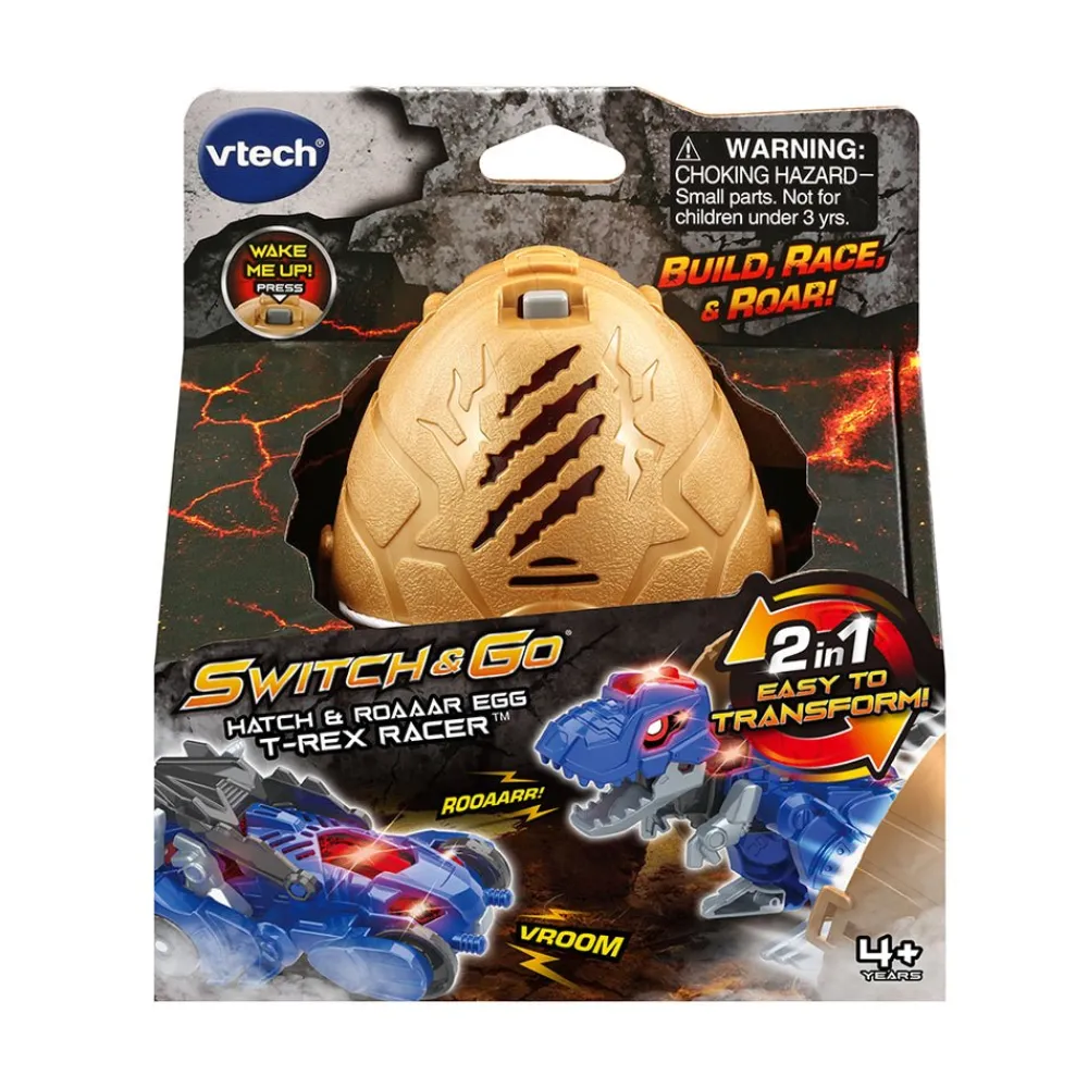 VTech Technologies Canada Ltd. VTech Switch & Go Hatch & Roaaar Egg T-Rex Racer Best