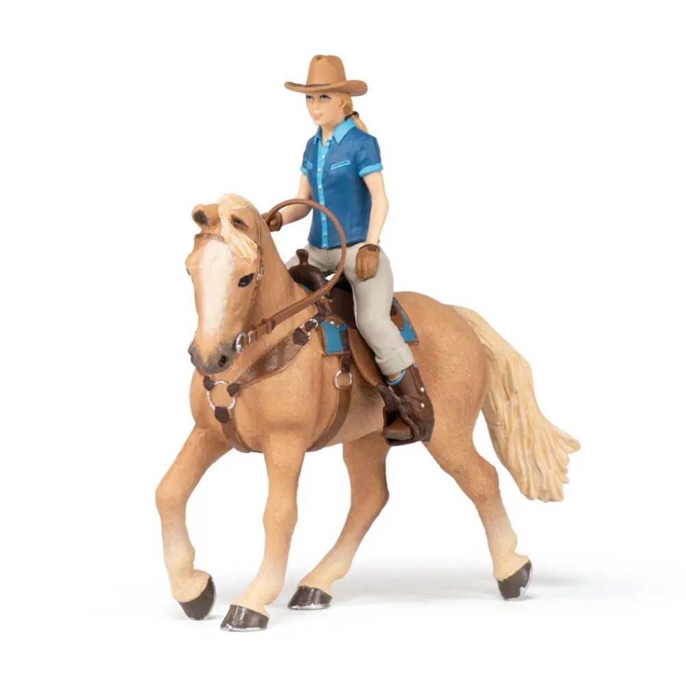 PAPO INTERNATIONAL INC. Wild West Horse and Cowgirl New