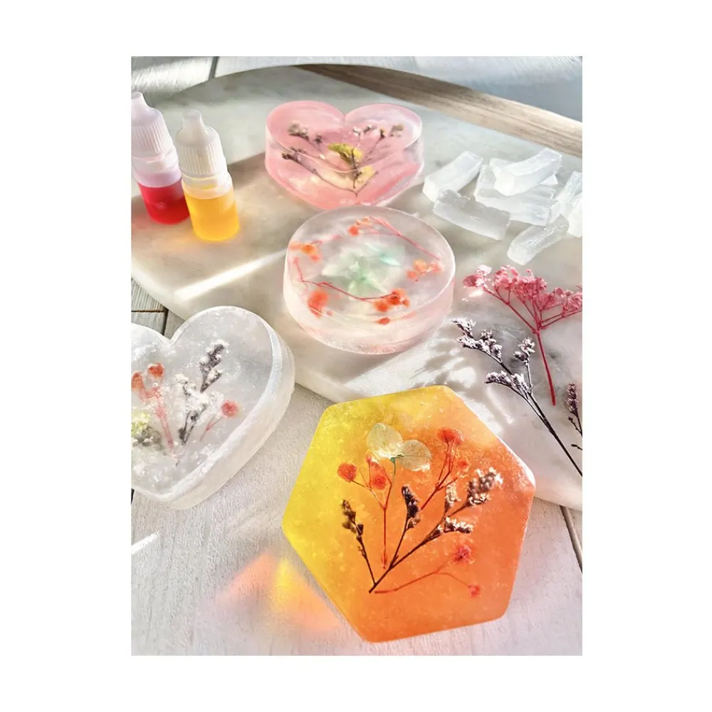 AR Bill Service (Bright Stripes LLC) Wish*Craft Flower Power DIY Soaps Hot