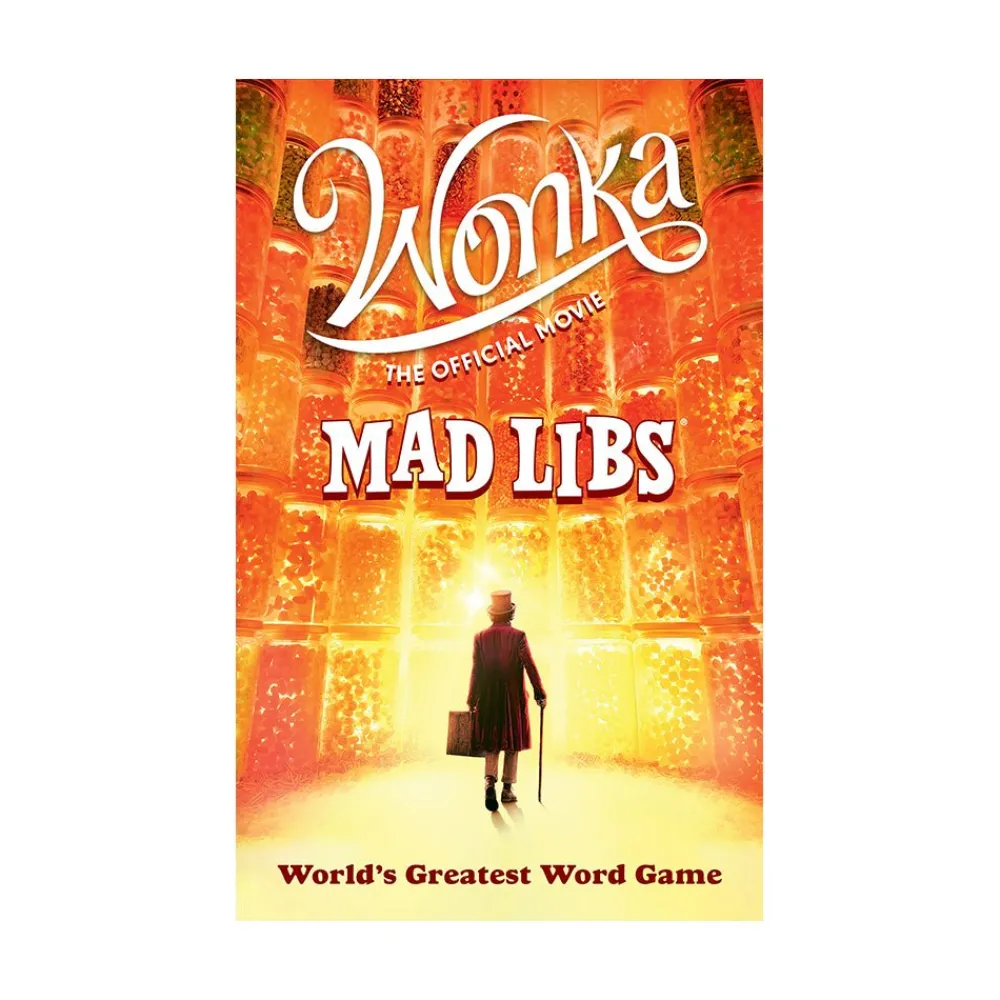 Mastermind Toys Wonka: The Official Movie Mad Libs World's Greatest Word Game Book Fashion