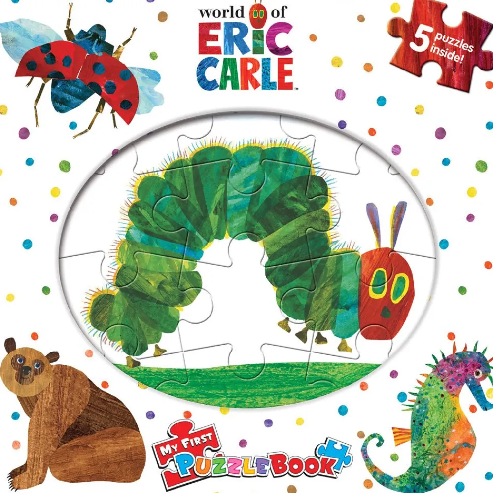 EDITIONS PHIDAL INC. World Of Eric Carle My First Puzzle Book Clearance